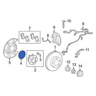 Toyota OE - Wheel Hub O-Ring