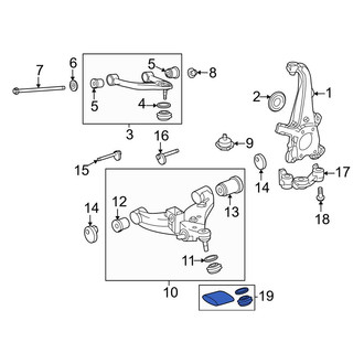 Toyota OE - Front Suspension Ball Joint Boot