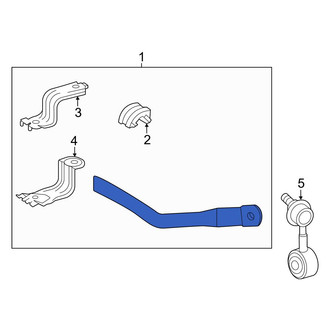 Toyota OE - Front Suspension Stabilizer Bar