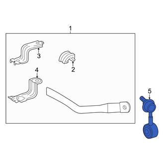 Toyota OE - Front Right Suspension Stabilizer Bar Link