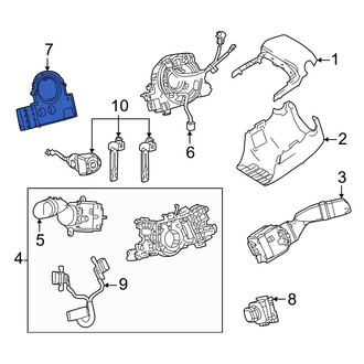 Toyota OE - Steering Wheel Position Sensor