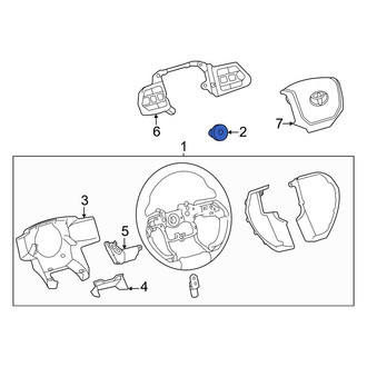 Toyota OE - Steering Wheel Bolt