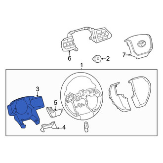 Toyota OE - Steering Wheel Back Cover