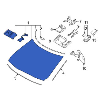 Toyota OE - Front Windshield