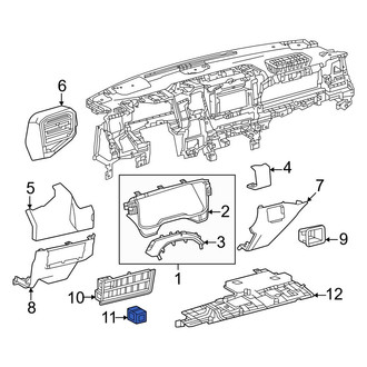 Toyota OE - Dashboard Panel Cap