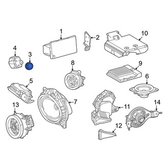 Toyota OE - Radio Knob