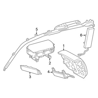 Toyota OE - Restraint Systems - Air Bag Components (Air Bags)