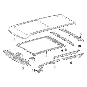 2024 Toyota Sequoia Roof Panels — CARiD.com