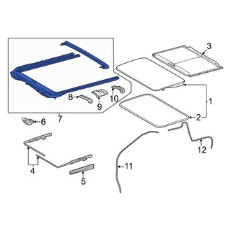 Toyota OE - Sunroof Frame