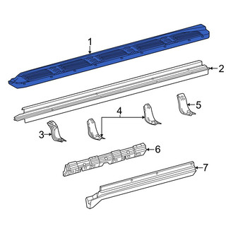 Toyota OE - Left Running Board