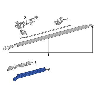 Toyota OE - Rear Left Rocker Panel Guard