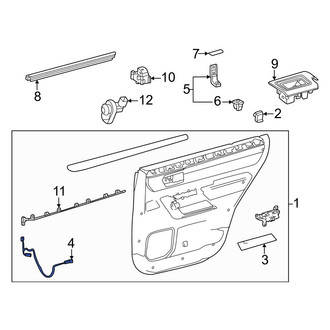 Toyota OE - Rear Courtesy Light
