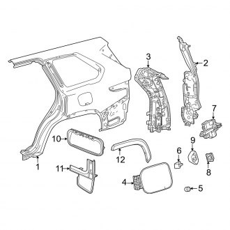 2025 Toyota Sequoia OEM Quarter Panels & Parts ??? CARiD.com