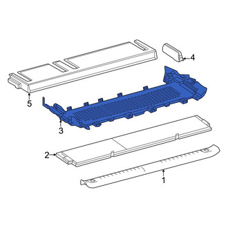 Toyota OE - Rear Trunk Floor Storage Box