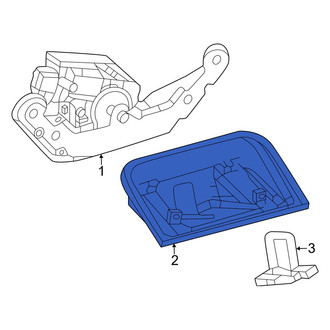 Toyota OE - Liftgate Latch Cover