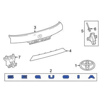 Toyota OE - Rear Hatch Emblem