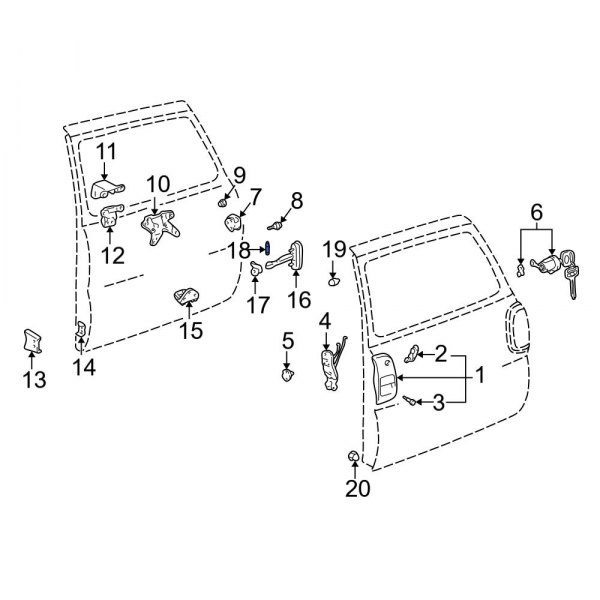 Door Check Pin