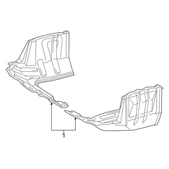 Toyota OE - Cooling - Splash Shields (Gas)