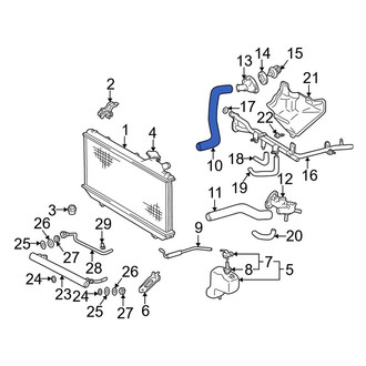 Toyota OE - Lower Radiator Coolant Hose