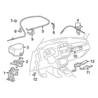 Toyota OE - Electrical - Cruise Control System (4 Doors Gas)