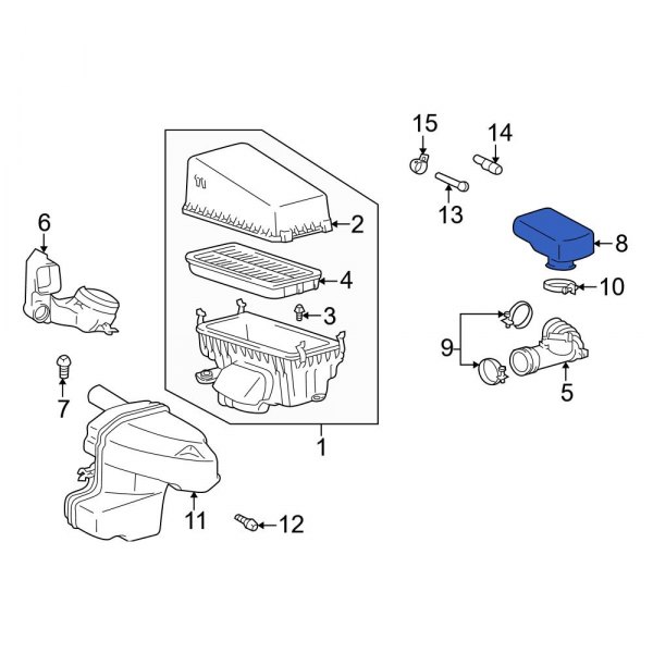 Engine Air Intake Resonator