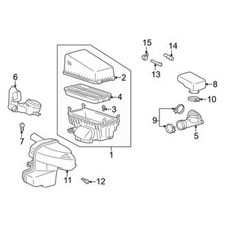 Toyota OE - Engine - Air Intake (Gas)