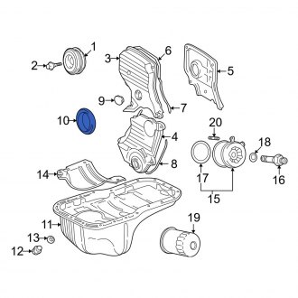 Toyota OE - Front Engine Crankshaft Seal