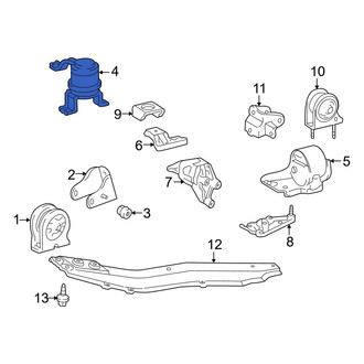 Toyota OE - Right Engine Mount