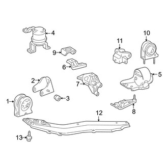 Toyota OE - Engine & Transmission Mounting (Gas)