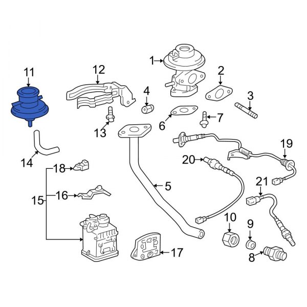 Exhaust Gas Recirculation (EGR) Vacuum Delay Valve