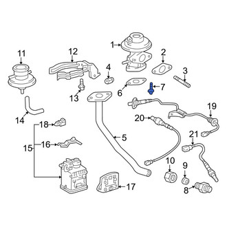 Toyota OE - Rear Upper Outer Seat Belt Lap and Shoulder Belt Bolt