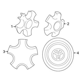 Toyota OE - Wheels - Covers & Trim