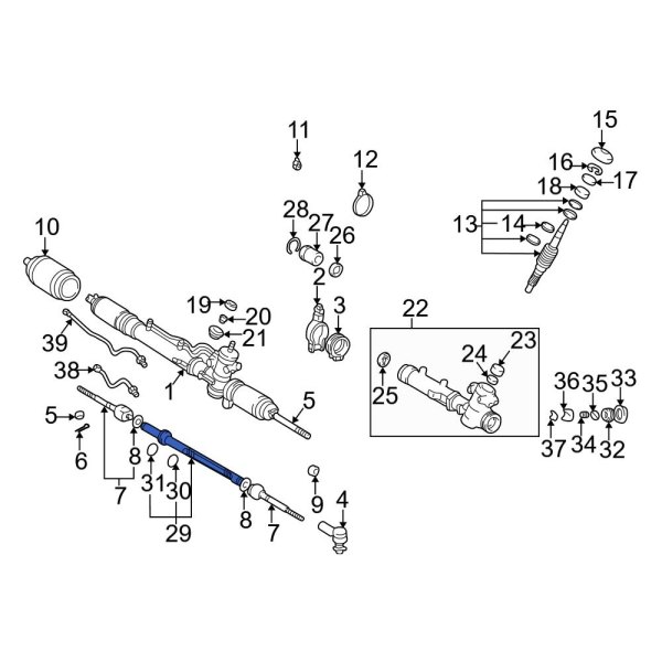 Rack And Pinion Rack Gear