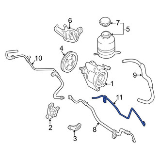 Toyota OE - Power Steering Reservoir Hose