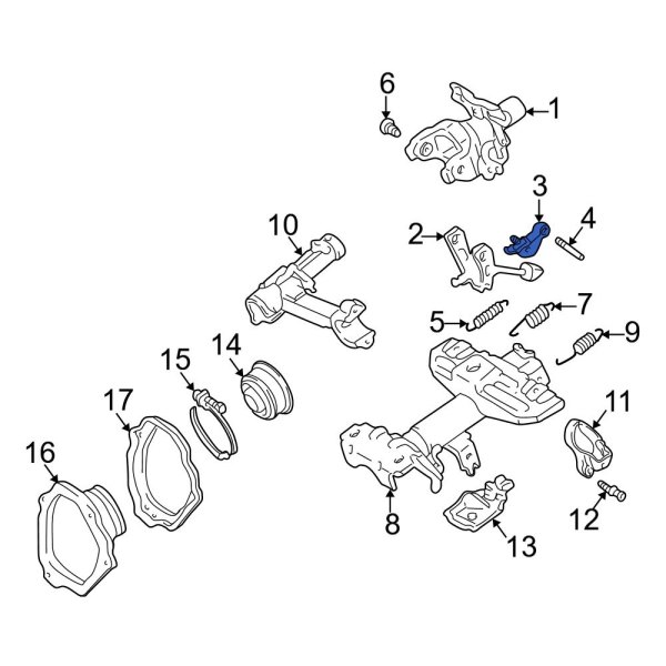 Automatic Transmission Parking Pawl