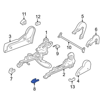 Toyota OE - Front Inner Seat Track Cover