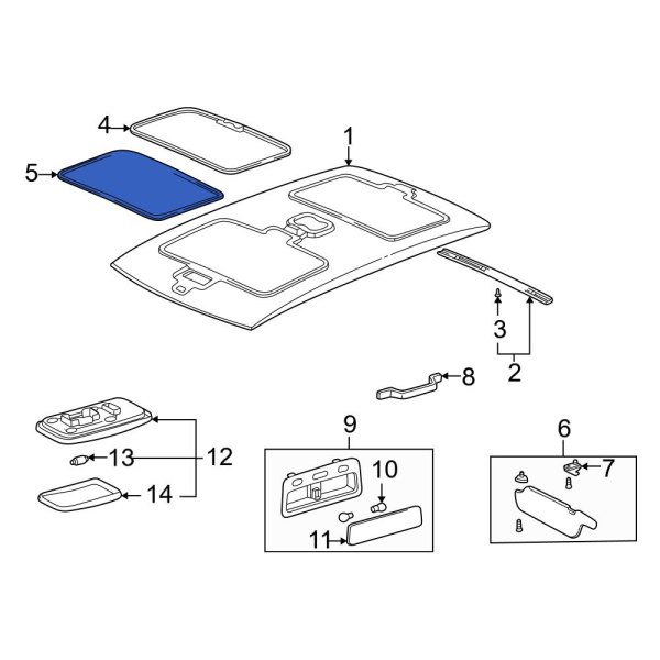 Sunroof Molding