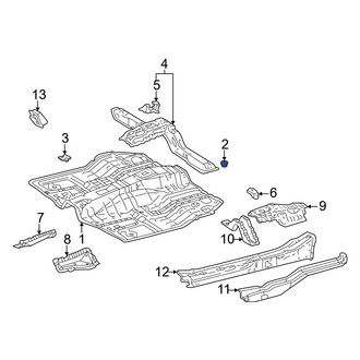 Toyota OE - Front Floor Plug