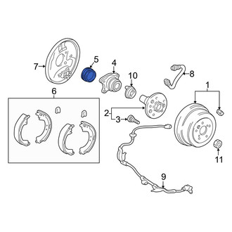 Toyota OE - Front Wheel Seal