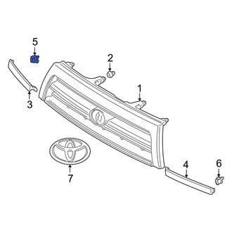 Toyota OE - Right Grille Molding Clip