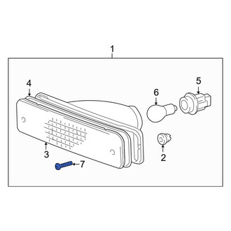 Toyota OE - Turn Signal Light Housing Screw