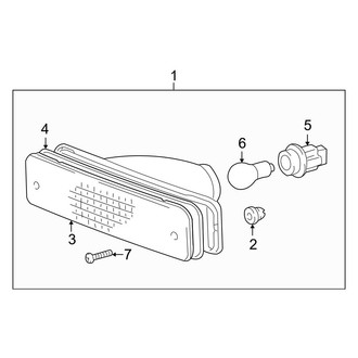 Toyota OE - Front Lamps - Signal Lamps