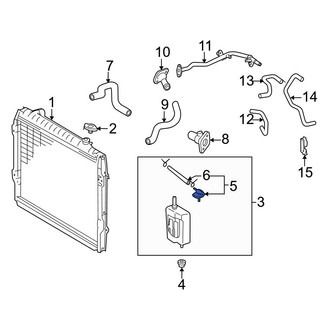 Toyota OE - Engine Coolant Reservoir Cap