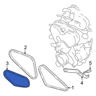 Toyota OE - Accessory Drive Belt