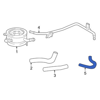 Toyota OE - Engine Oil Cooler Line