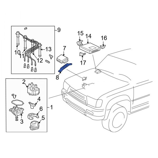 Ignition Control Module Bracket