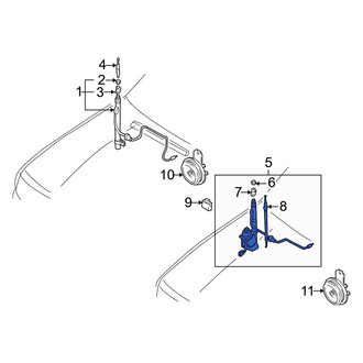 Toyota OE - Radio Antenna Mast