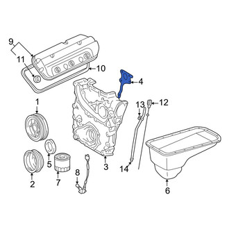 Toyota OE - Right Engine Timing Cover Gasket