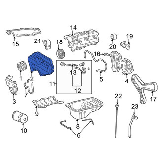 Toyota OE - Outer Upper Engine Timing Cover