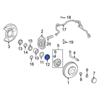 Toyota OE - Front Wheel Seal